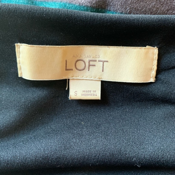 Loft Striped 3/4 sleeve dress - Picture 3 of 4